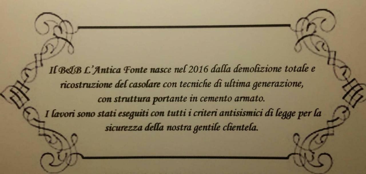 Spinetoli B&B L' Antica Fonte المظهر الخارجي الصورة